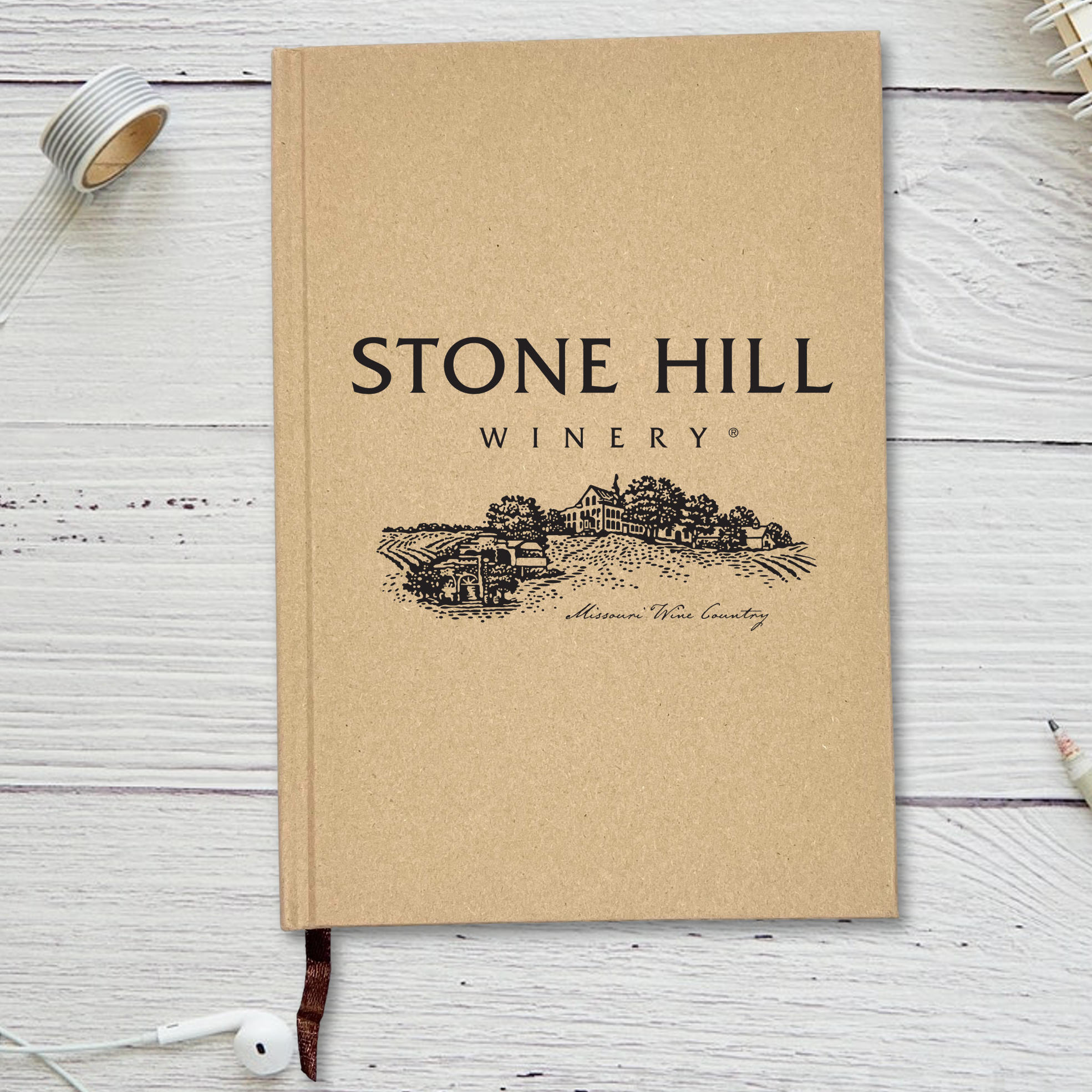 Hard Cover Kraft Paper Journal 15