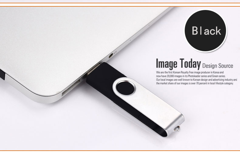 USB 2.0 OTG Swivel Flash Drive 4