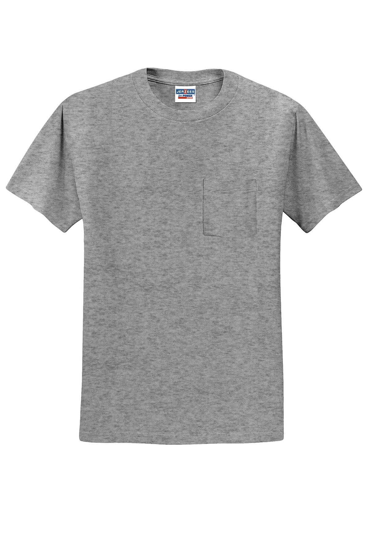 Jerzees - Dri-Power 50/50 Cotton/Poly Pocket T-Shirt. 29MP 27