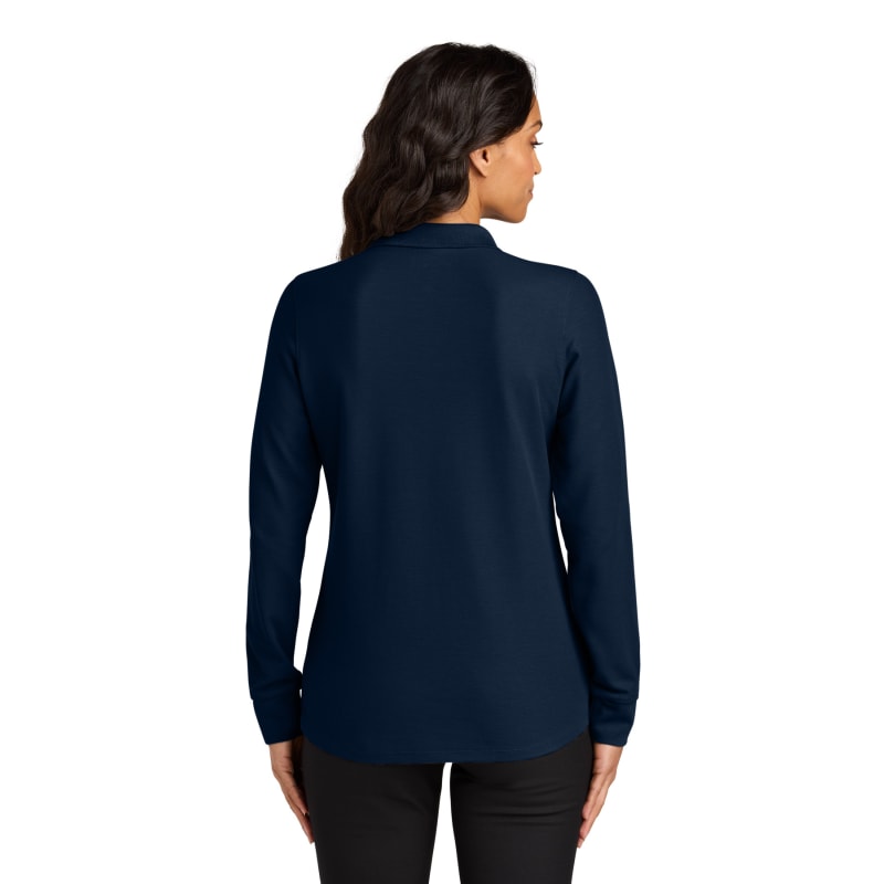 Port Authority Women's Wearever Signature Pique Long Sleeve Polo 23
