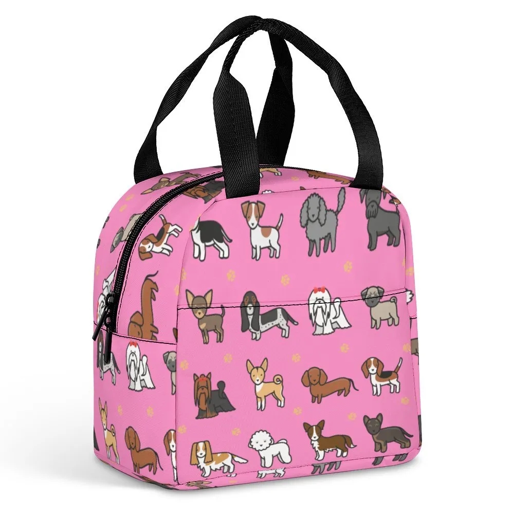 Custom Printed Lunch Bag Personalized with Logo Insulated Reusable for Work Gift 4