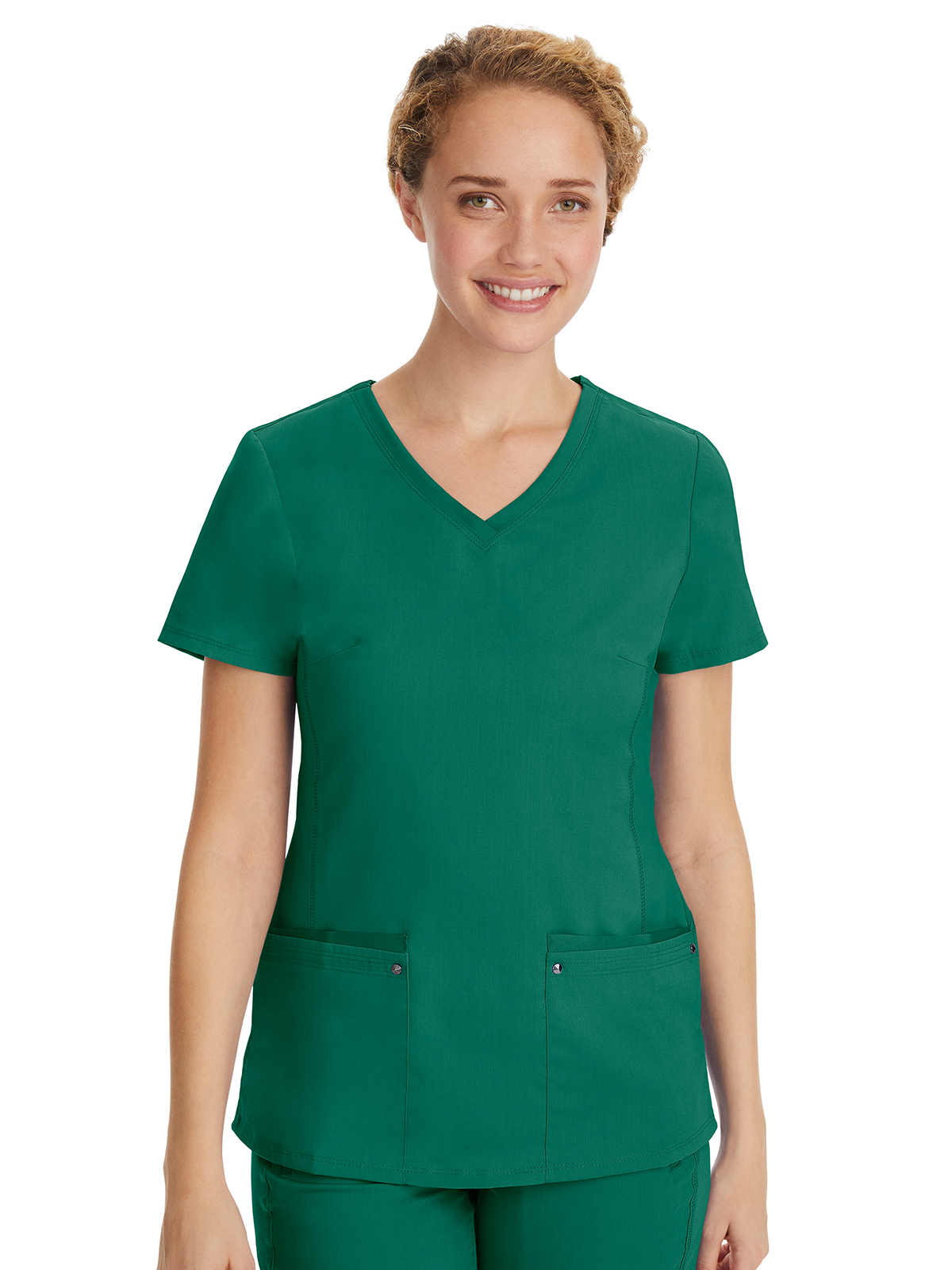 Healing Hands - HH Purple Label - Women's 2-Pocket Juliet Stylish V-Neck Top 15
