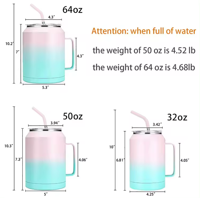 32oz Large Insulated Travel Mug 1