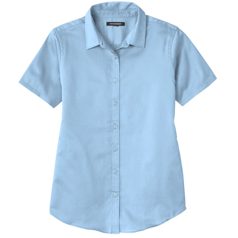 Port Authority Ladies Short Sleeve SuperPro React Twill Shirt. 35