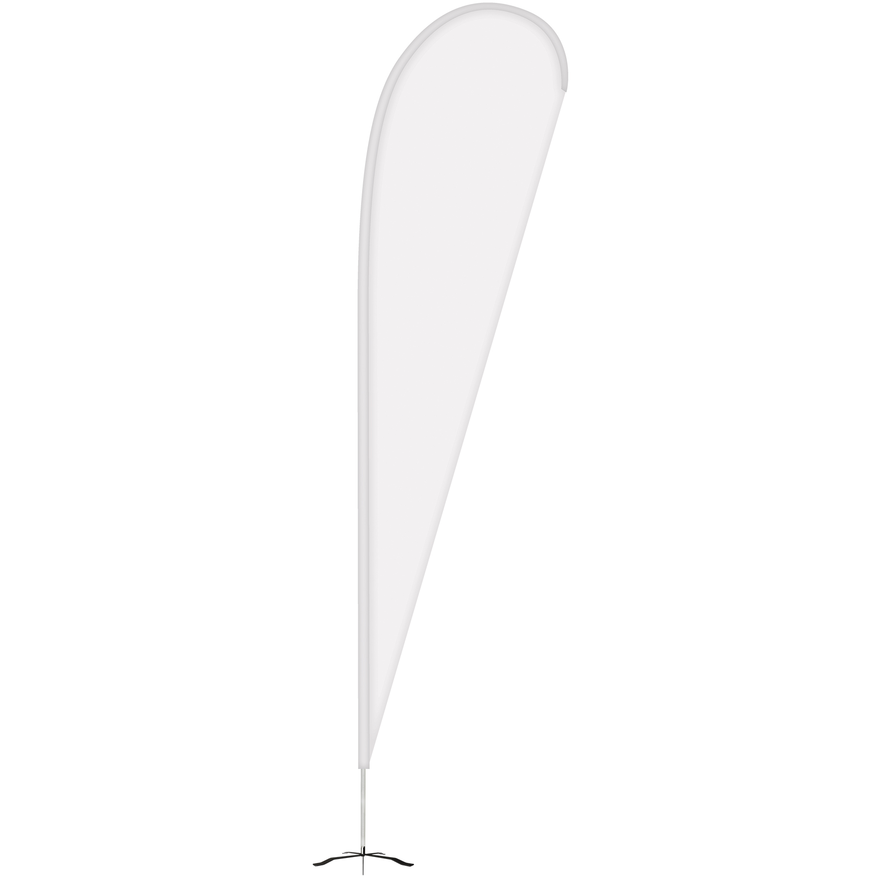 12' Double Sided Teardrop Banner w/ Premium Hardware & Cross Base 11