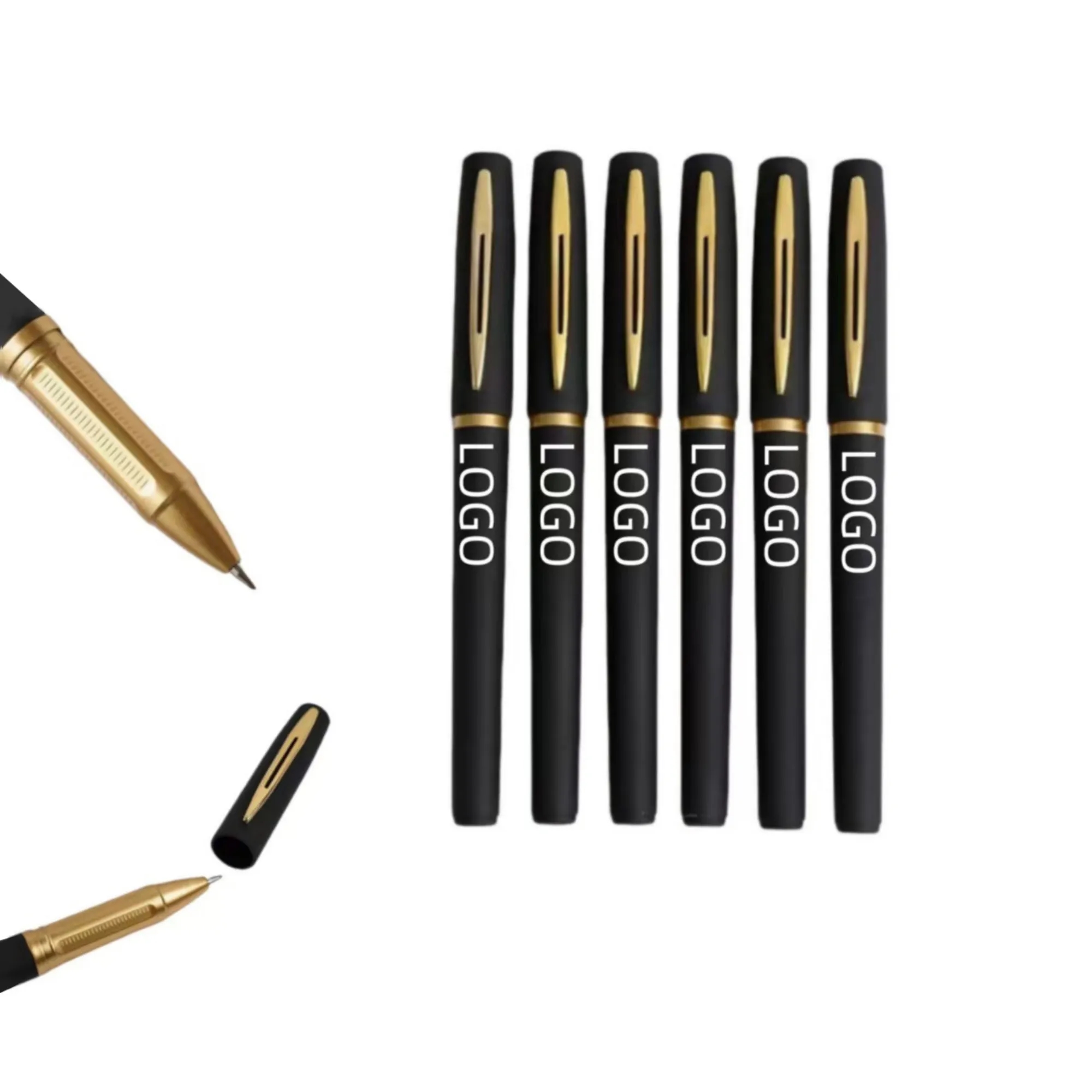 Large-Capacity Black Carbon Ink Pen 2