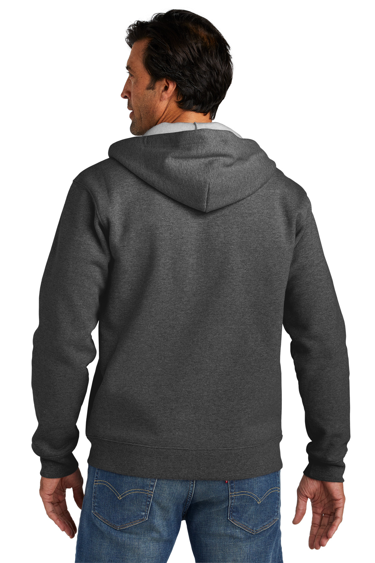 Volunteer Knitwear® Chore Fleece Full-Zip Hoodie 8