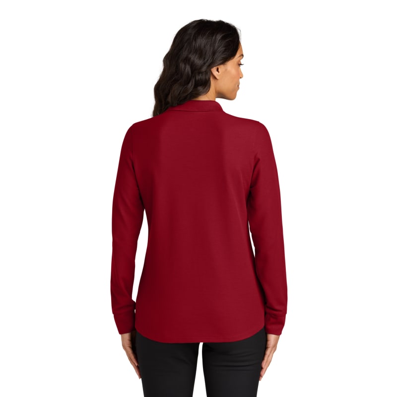 Port Authority Women's Wearever Signature Pique Long Sleeve Polo 4