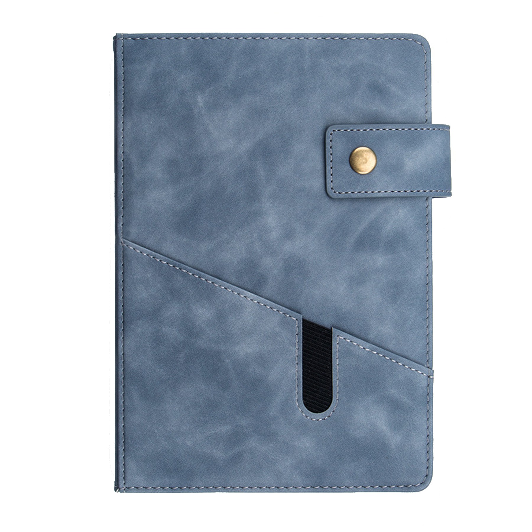 Magnetic Clasp Notebook with 2 Pockets 6