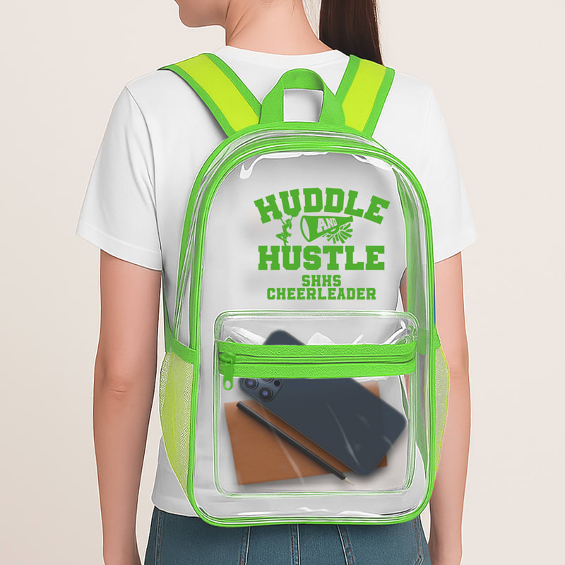 Pocket Clear Plastic Backpacks 49