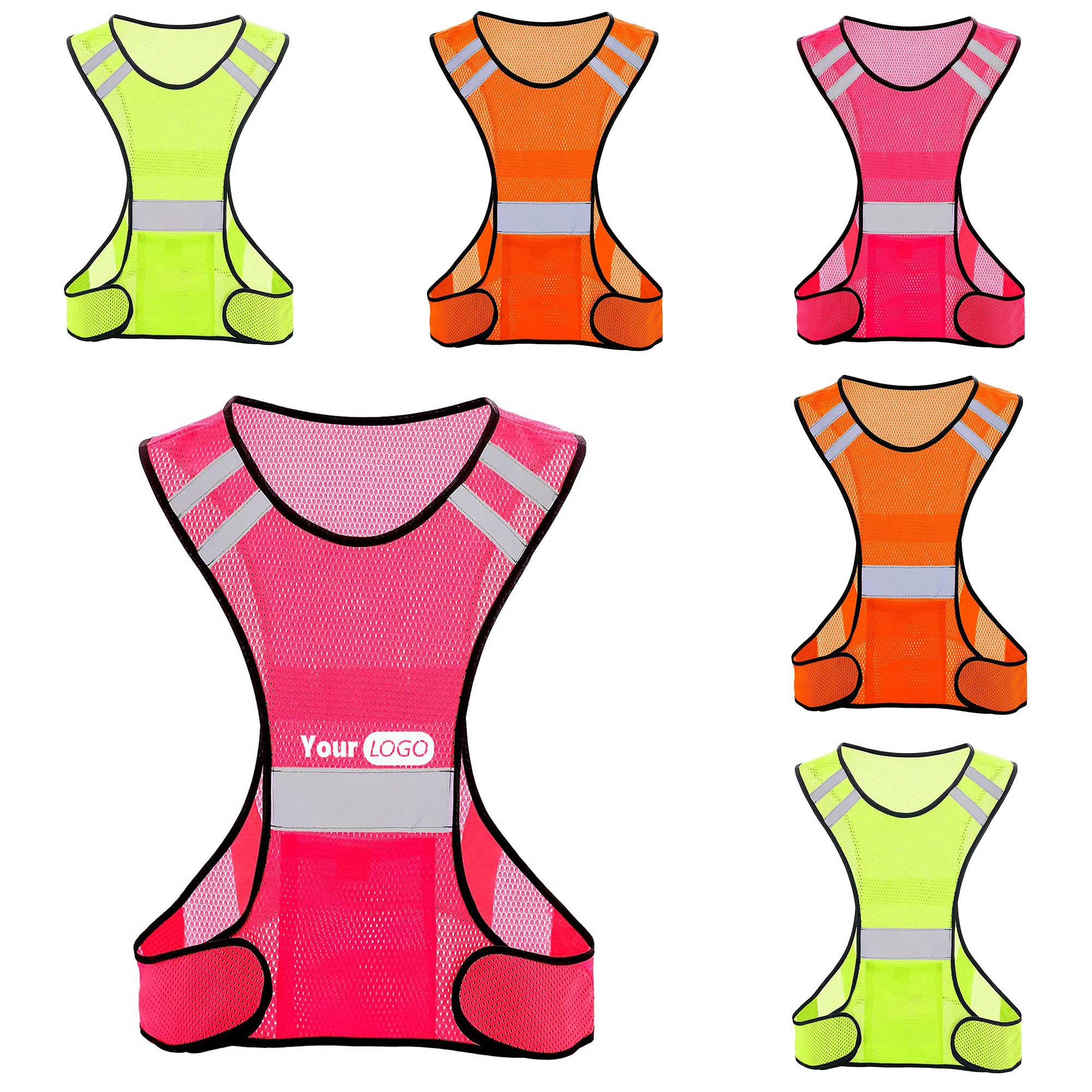 High Visibility Adjustable Safety Vest 3