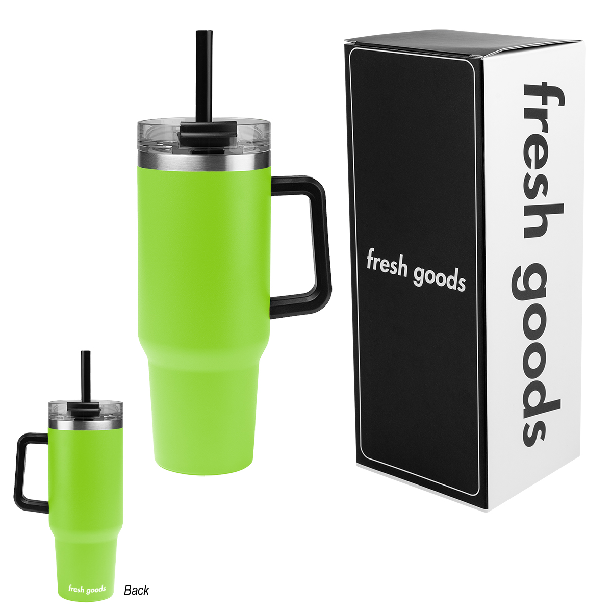 Fresh Goods 40 Oz. Intrepid Stainless Steel Tumbler 20