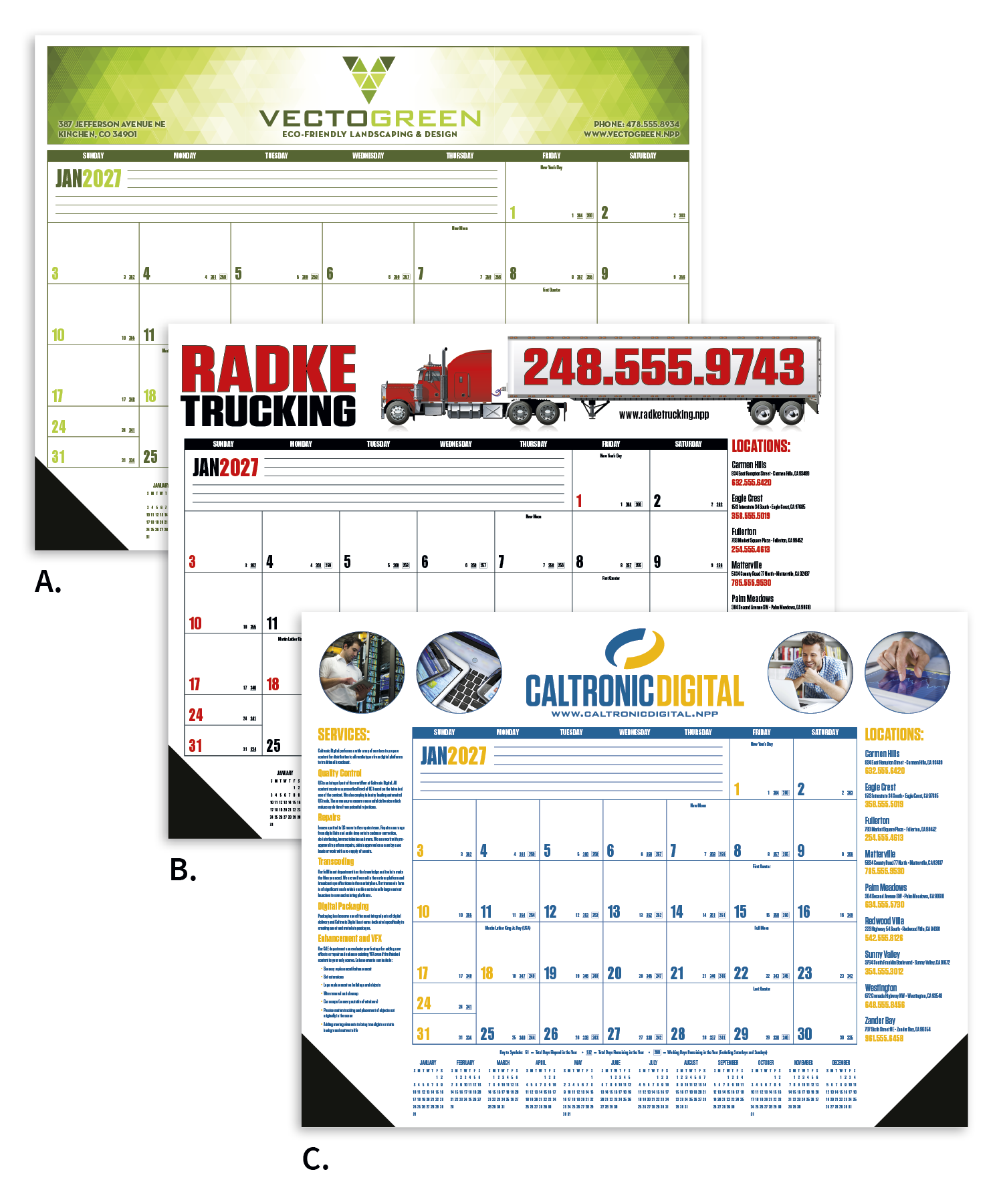 Good Value™ Multi-Color Desk Pad 6