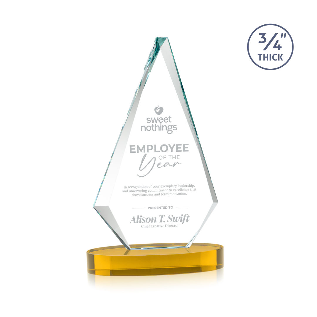 Windsor Award on Alberton Base - Amber 11