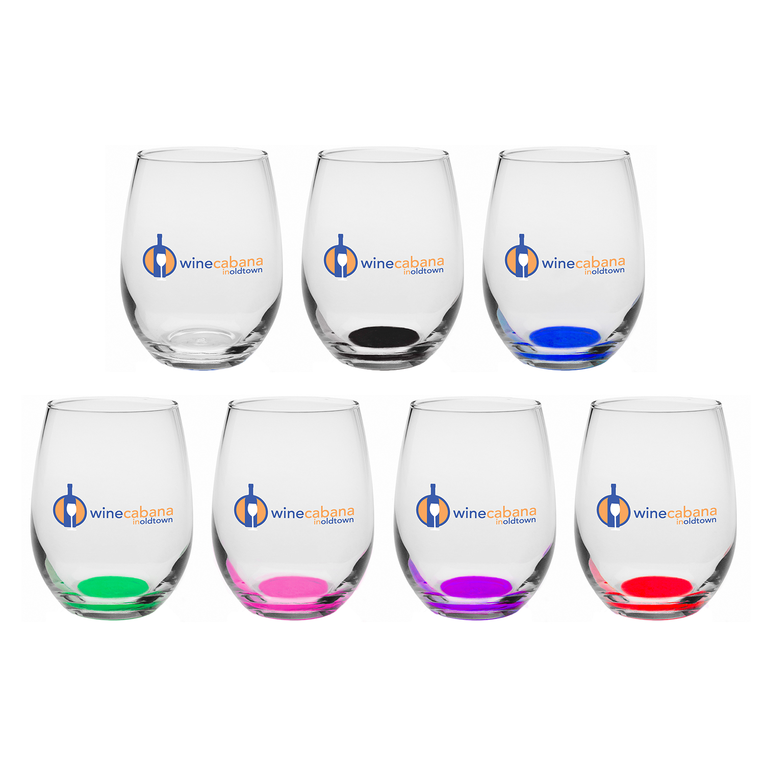 9 oz. Libbey ® Stemless Wine Glasses 21
