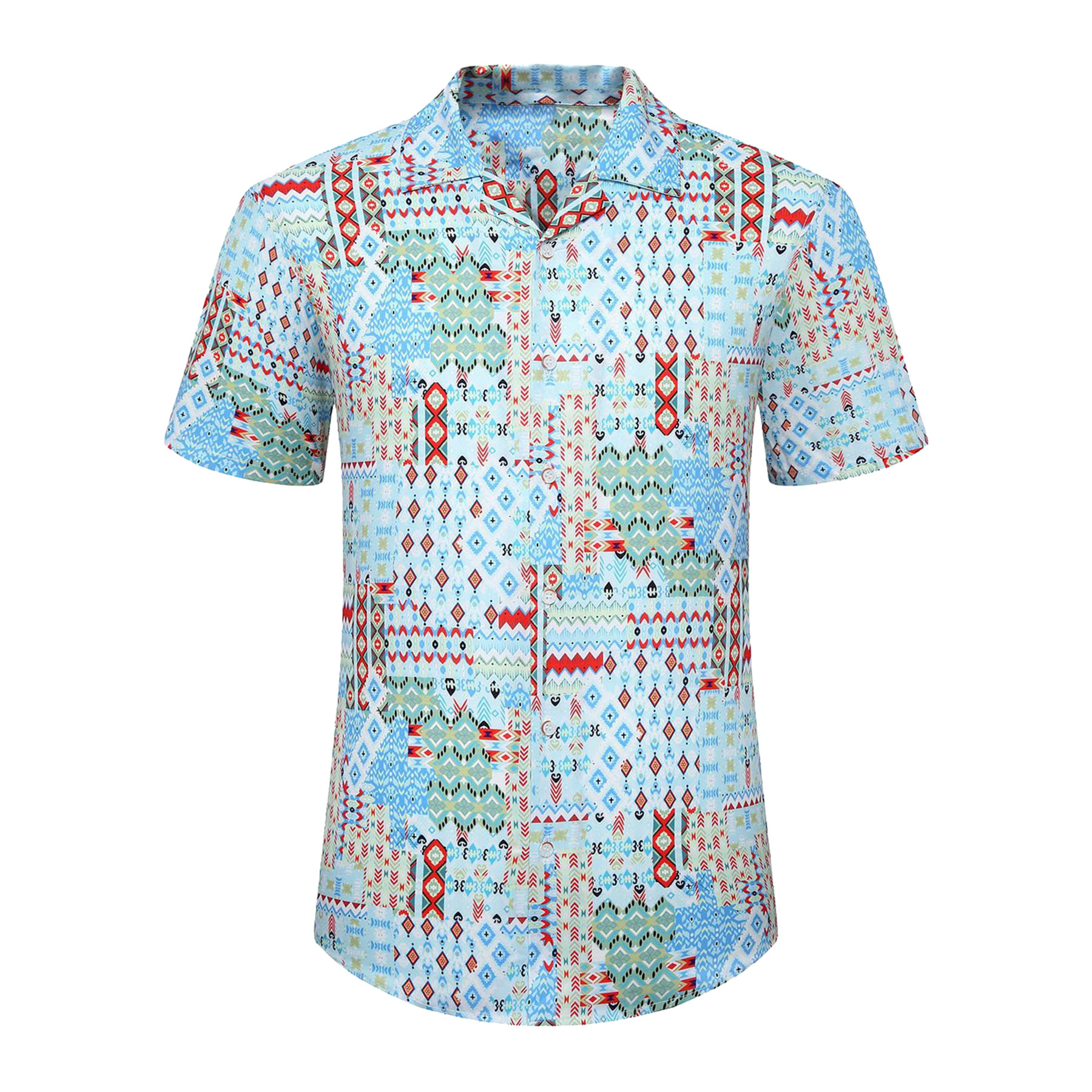 Mens Hawaiian Short Sleeve Shirt 20