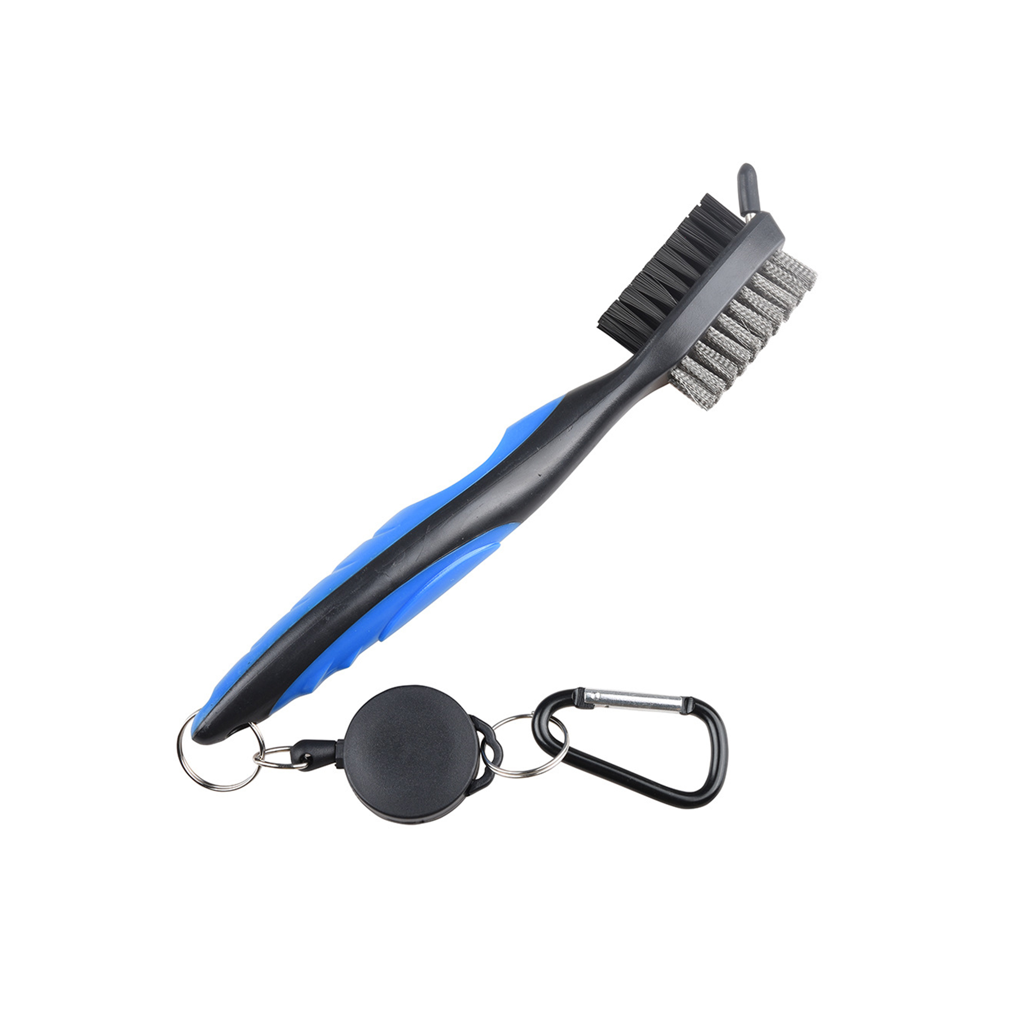 Golf Club Brush With Retractable Reel 12.5" Length 1