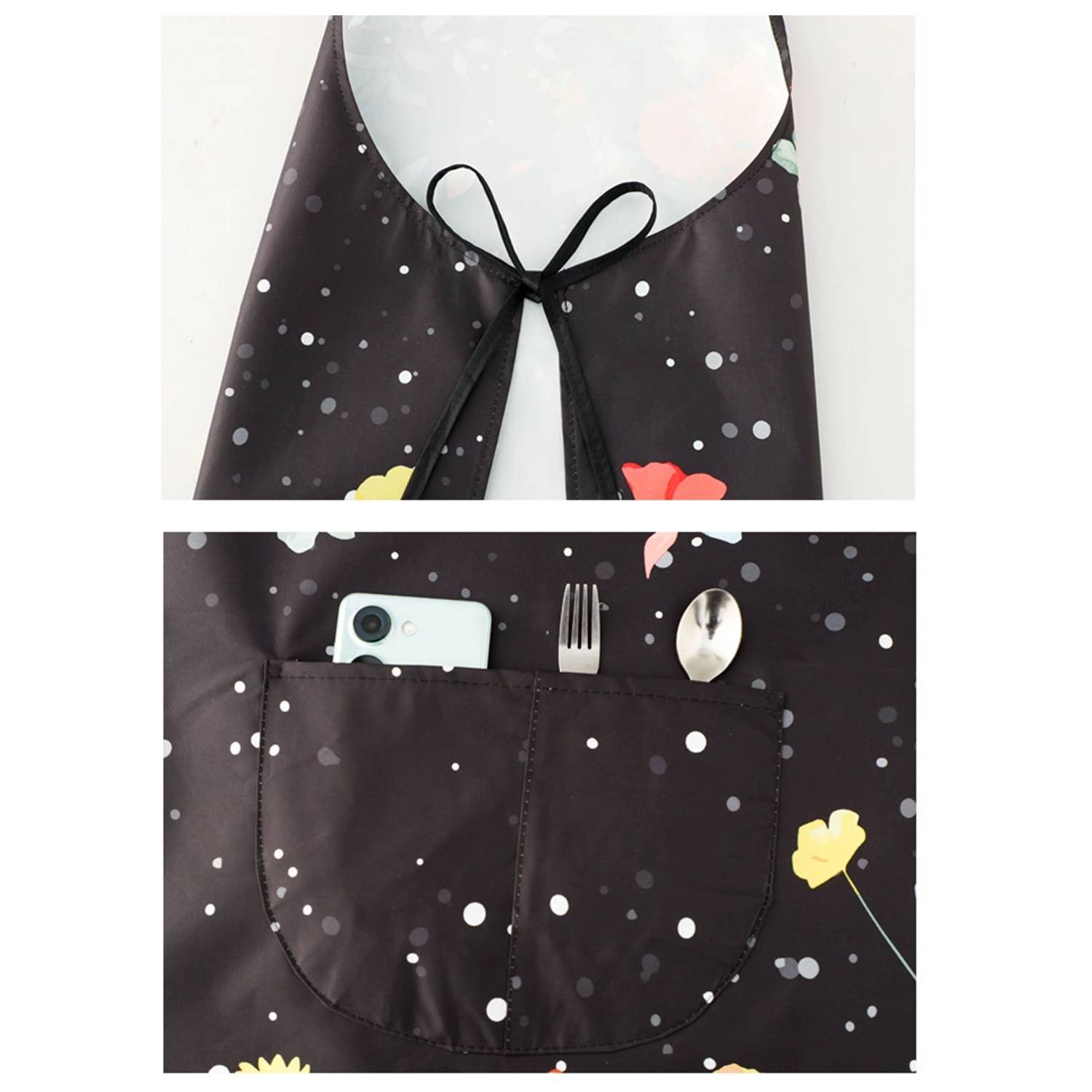 Floral Waterproof Apron 4