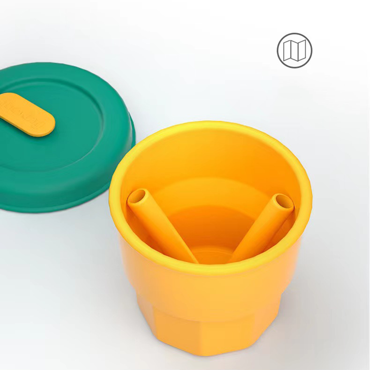 14Oz Silicone Straw And Lid Bpa Free Kinder Cup 5