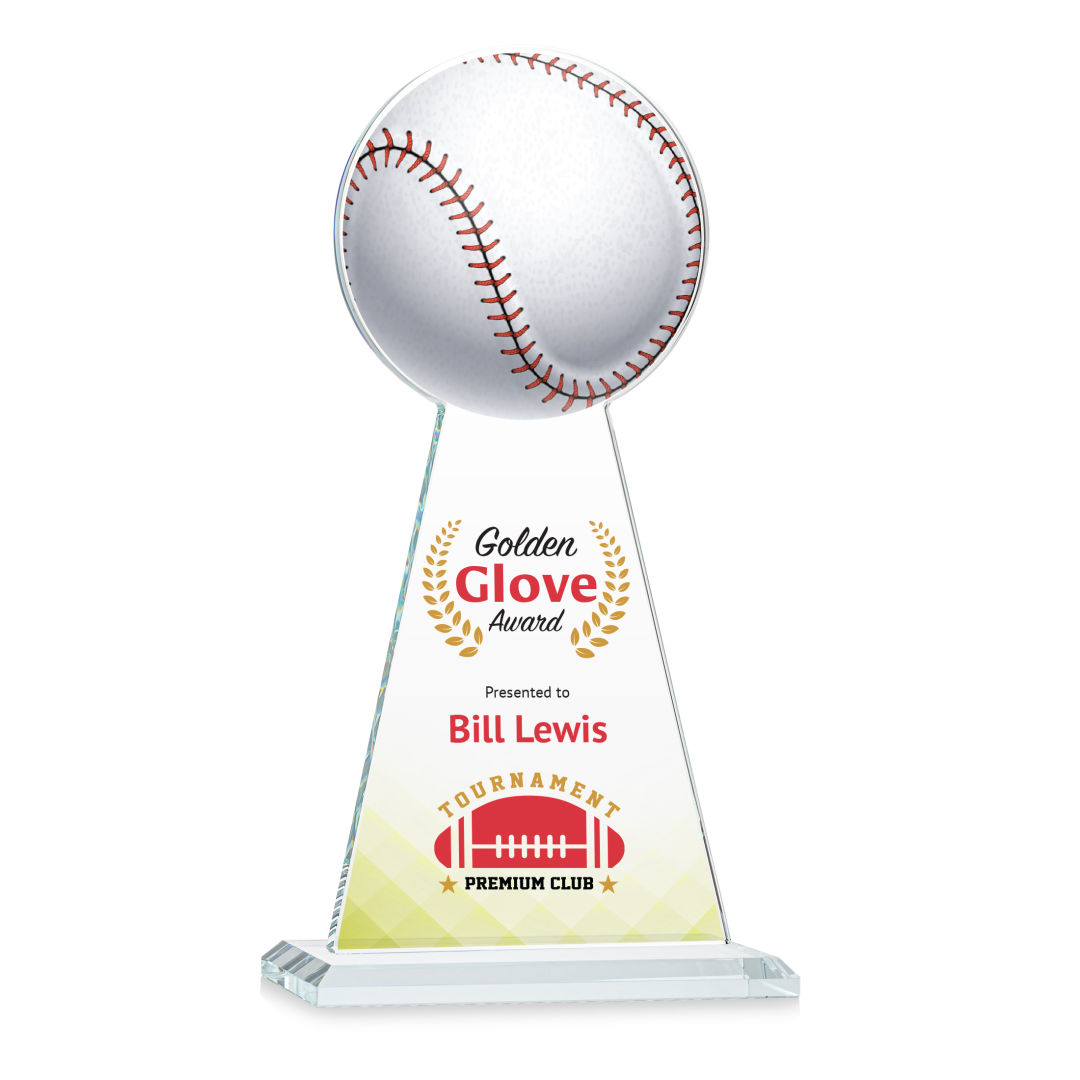 Edenwood Baseball VividPrint™ Award - Clear 8