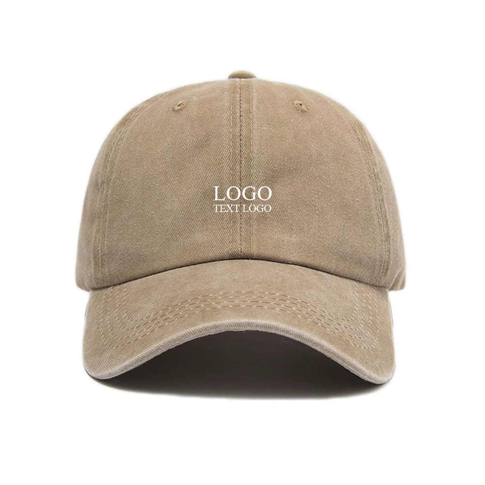 Vintage Washed Custom Dad Hat 14