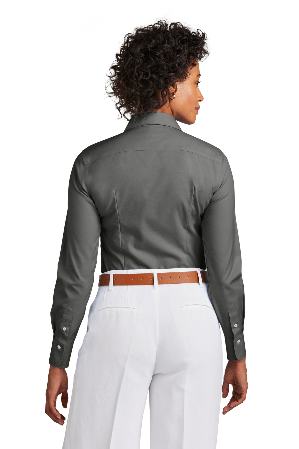 Brooks Brothers Women's Wrinkle-Free Stretch Pinpoint Shirt BB18001 10