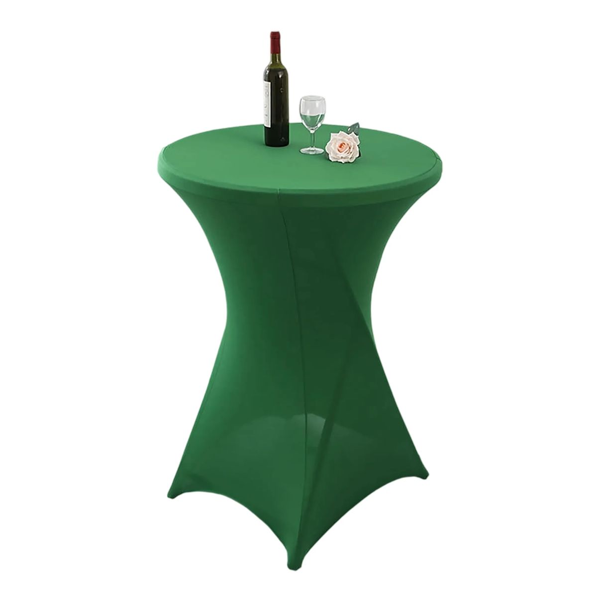 Customizable Stretch Table Cover for Trade Shows 1
