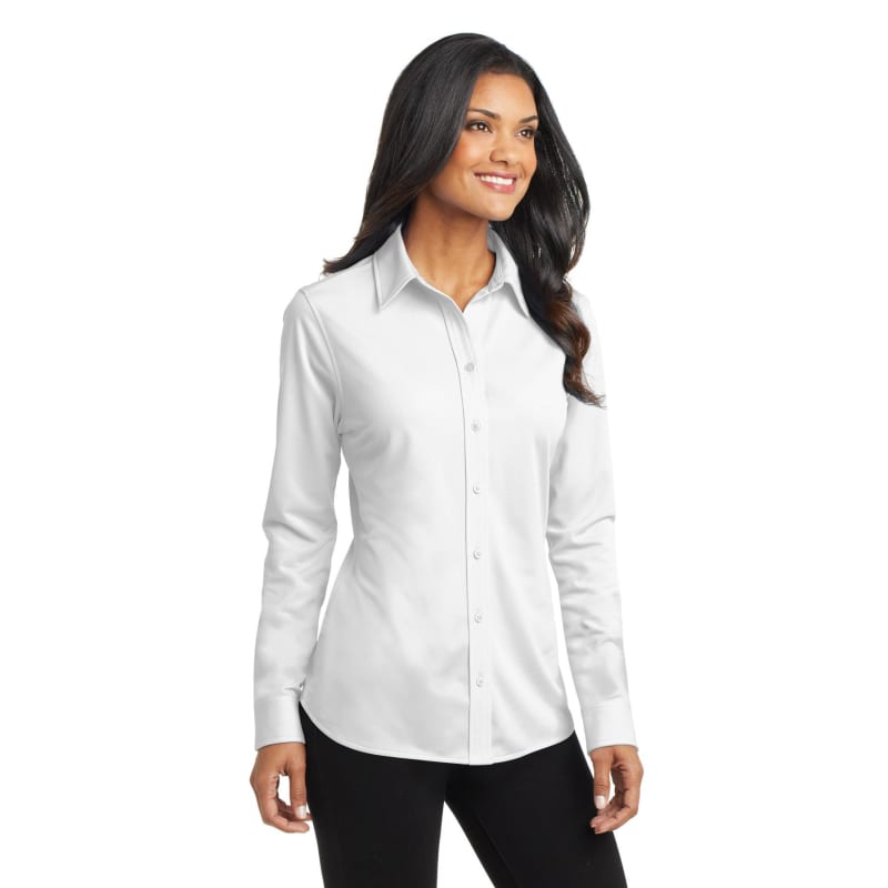Port Authority Ladies Dimension Knit Dress Shirt. 10