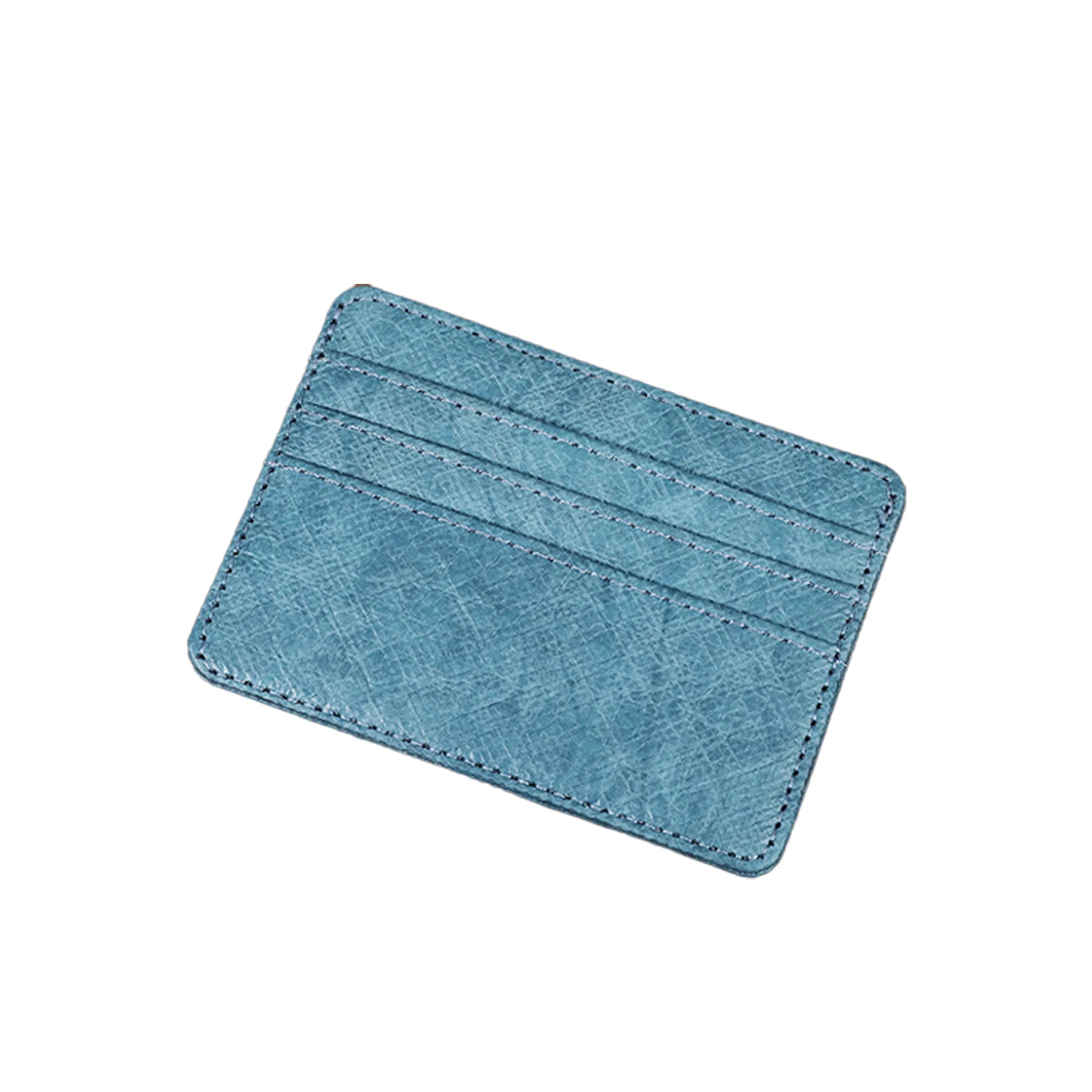 PU Leather Minimalist Wallet Card Holder MOQ30pcs 8