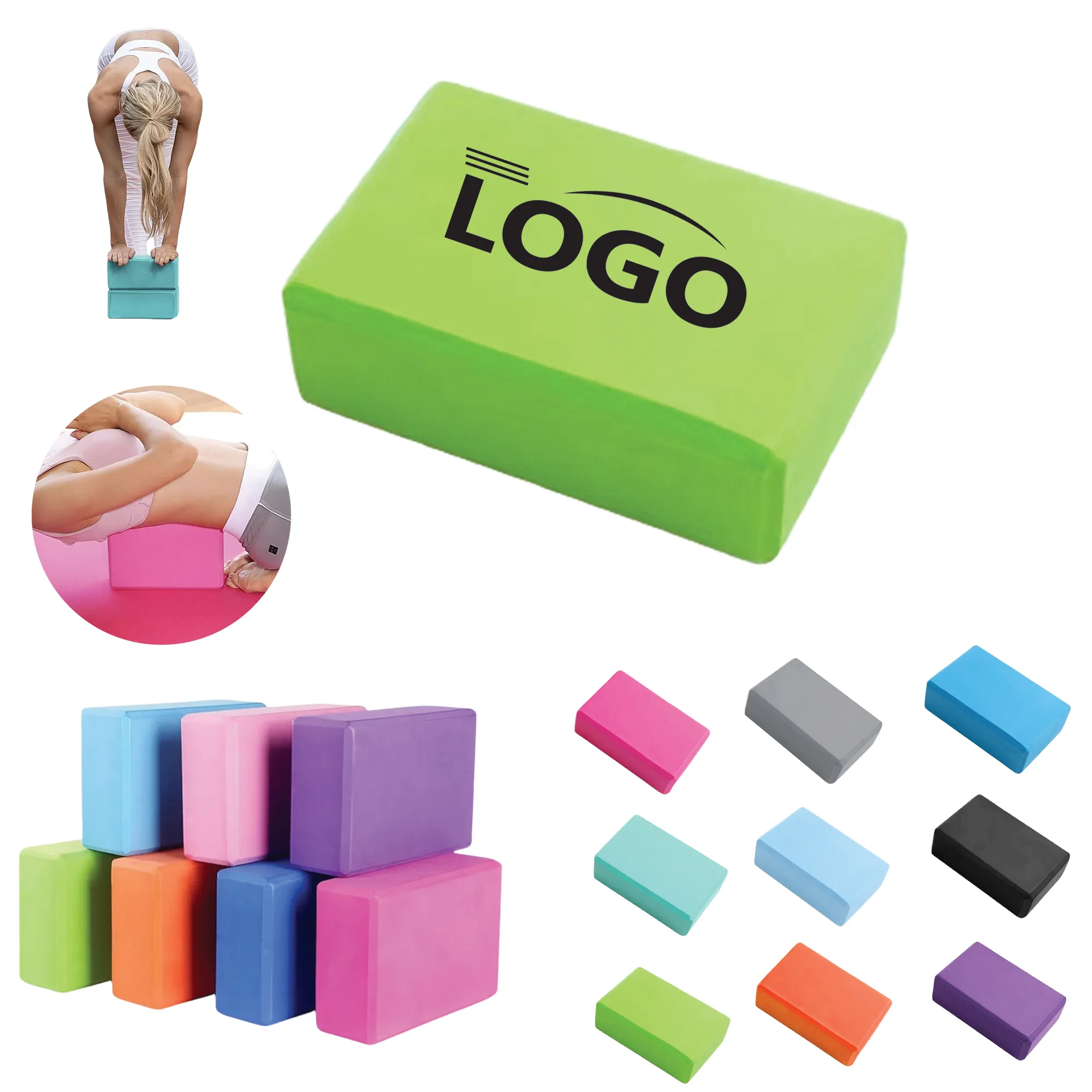 EVA Foam Fitness Yoga Block