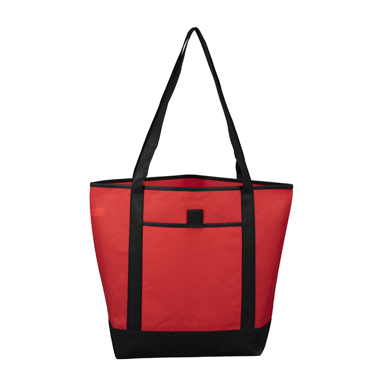 17-1/2"W x 13-1/2"H x 6"Gusset - "The CITY" Convention, Corporate, Travel and Beach Tote Bag 32