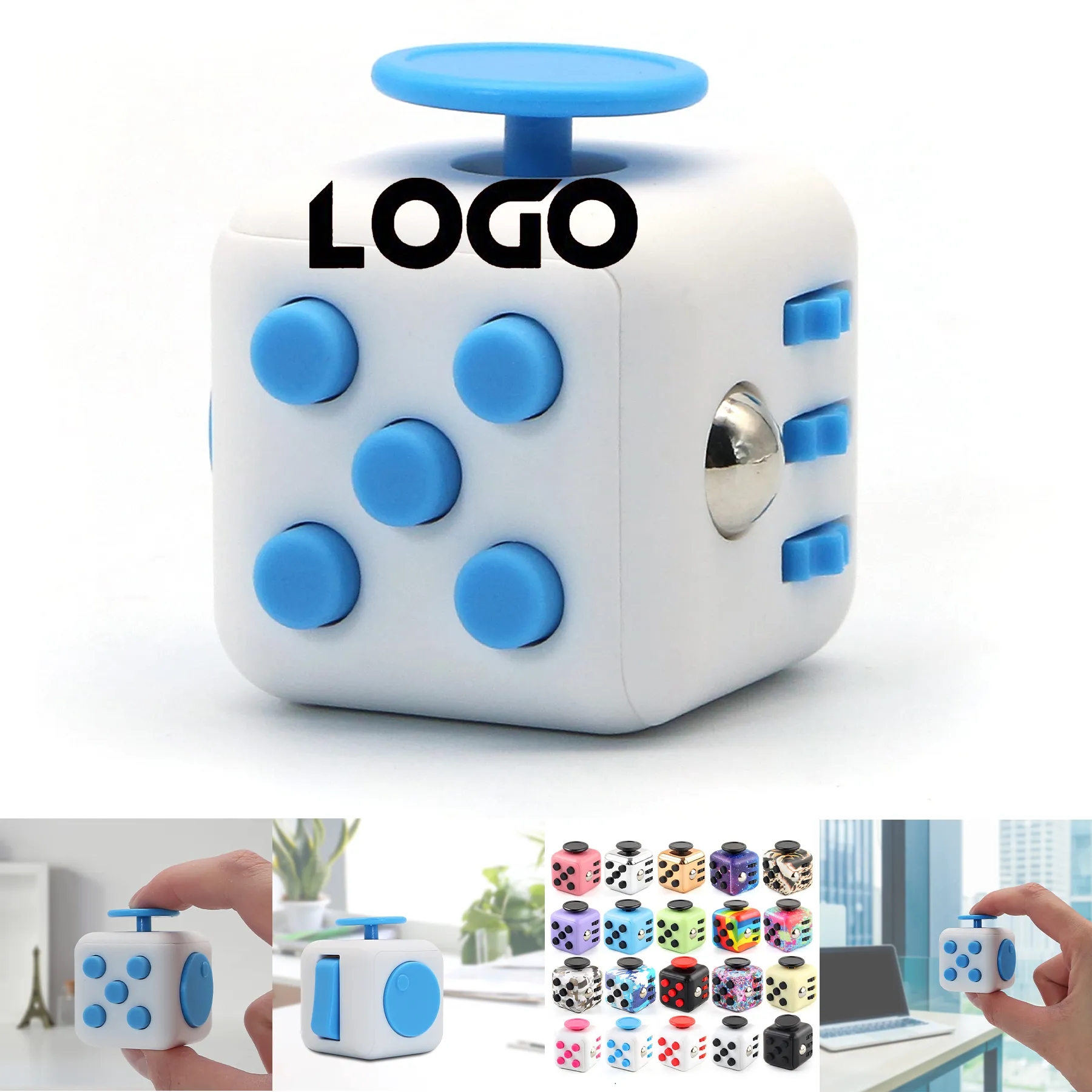 Fidget Cube Stress Anxiety Pressure Relieving Toy 1