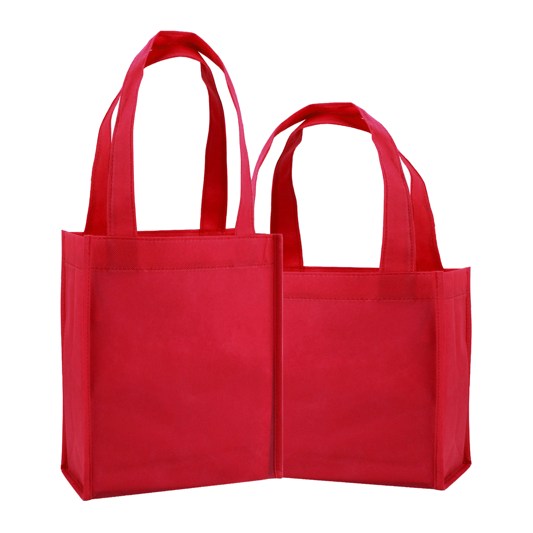 105GSM Full Color Full Wrap Laminated Tote Bag With Square Corner (12'' x 16'' x 6'') 4