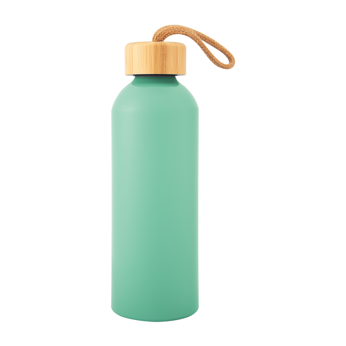 25 Oz. Full Laser Blaire Recycled Aluminum Bottle With Bamboo Lid, custom water bottle with logo imprint 3