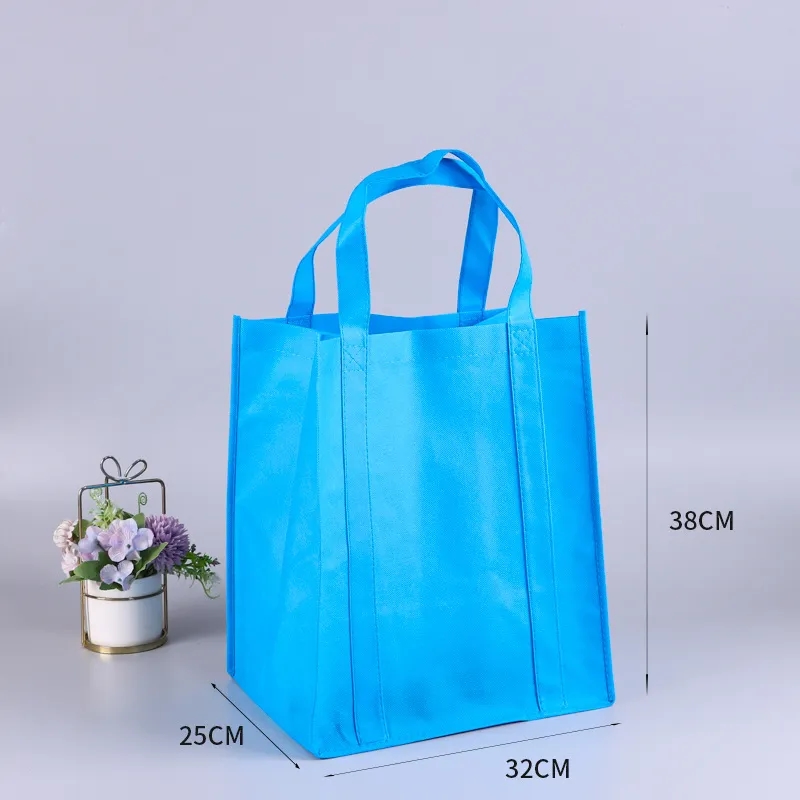 Rpet Non-woven shopper tote bag- 13 X 15 X 10 6