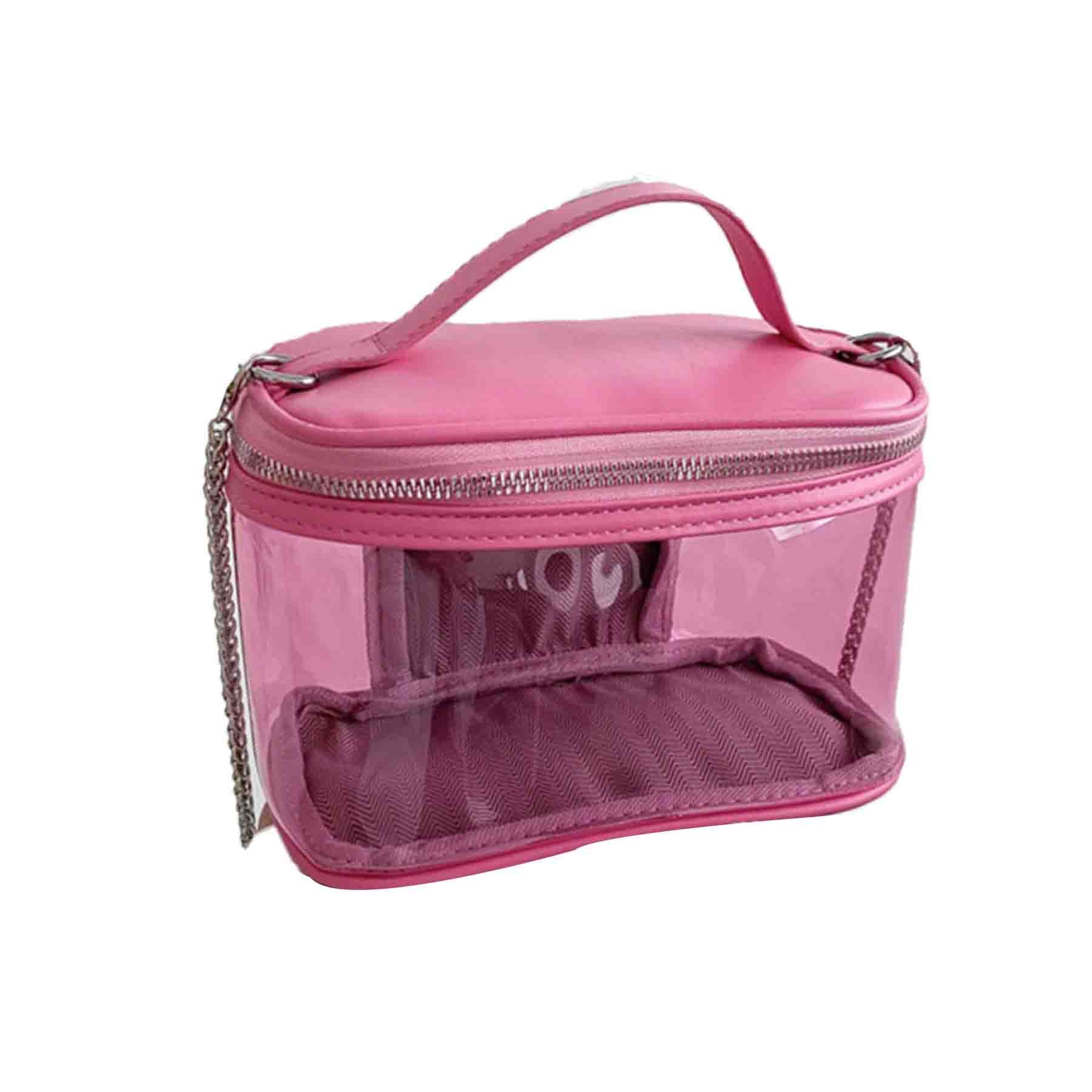 Transparent Makeup Cube Toiletry Bag 2