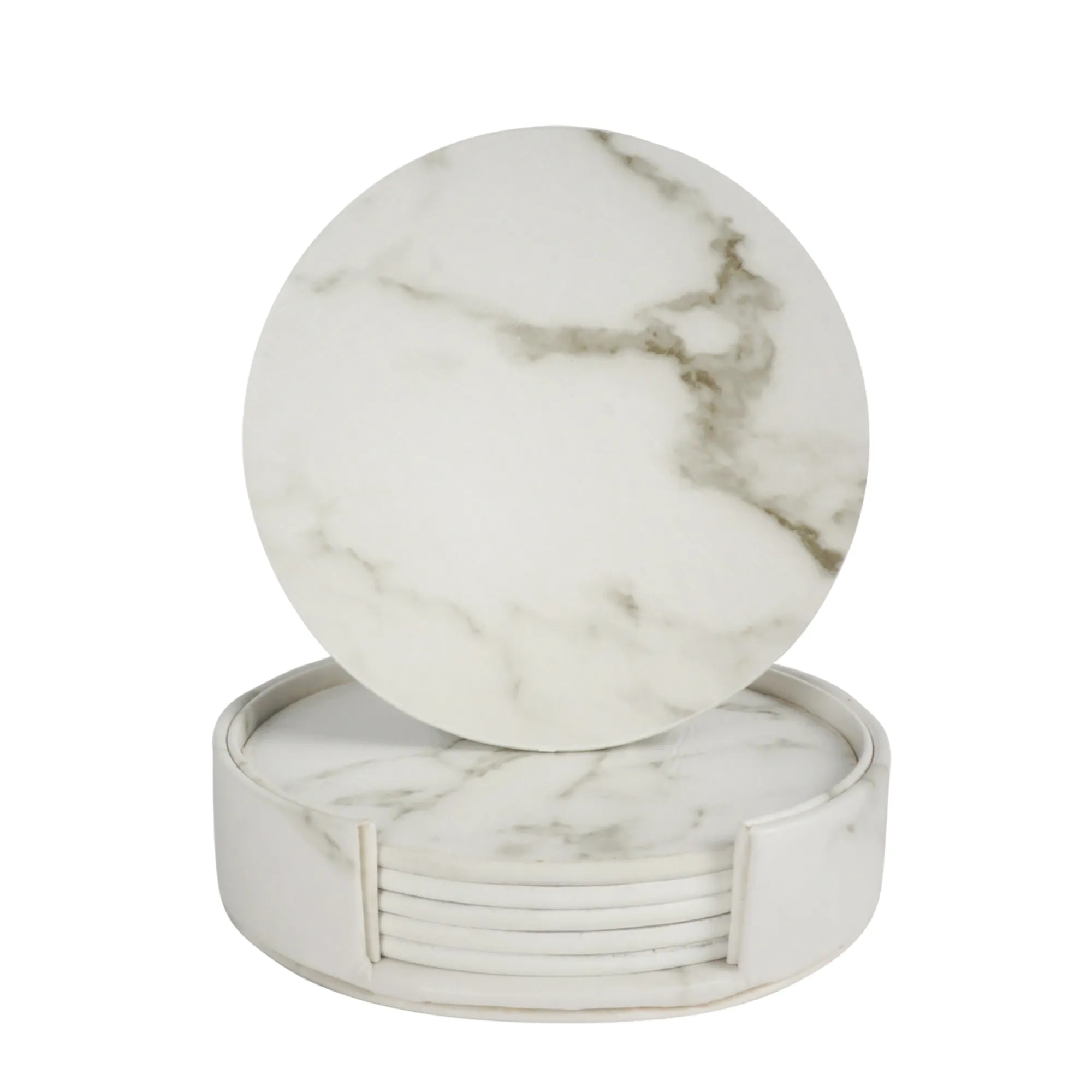 Round Ceramic Drink Coaster 3