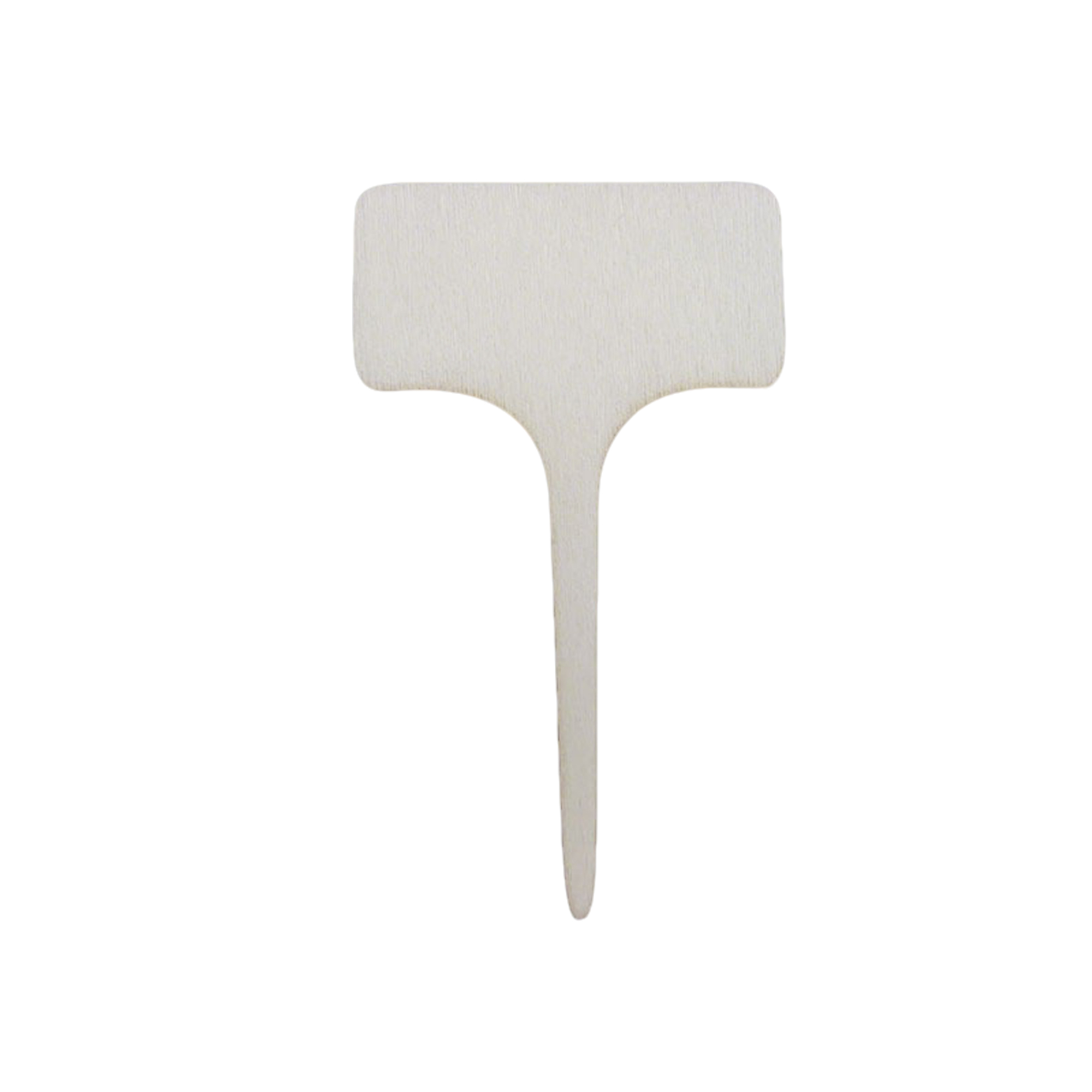 Natural Wood Garden Plant Marker 2.2" x 3.7" 2