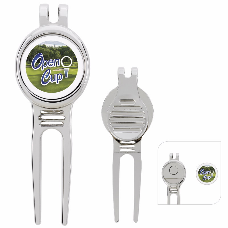 Good Value™ Golfers Divot Tool with Ball Marker 2