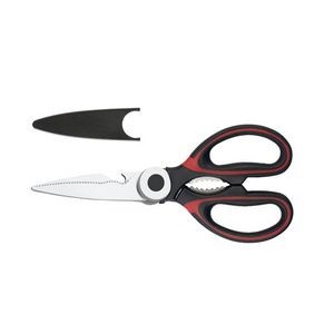 Multifunctional Scissors With Bottle Opener And Blade Cover 25