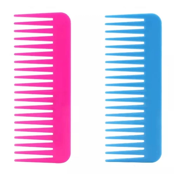 Plastic Wide tooth Hair Comb 3