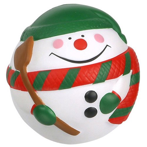Snowman Ball Stress Reliever 3