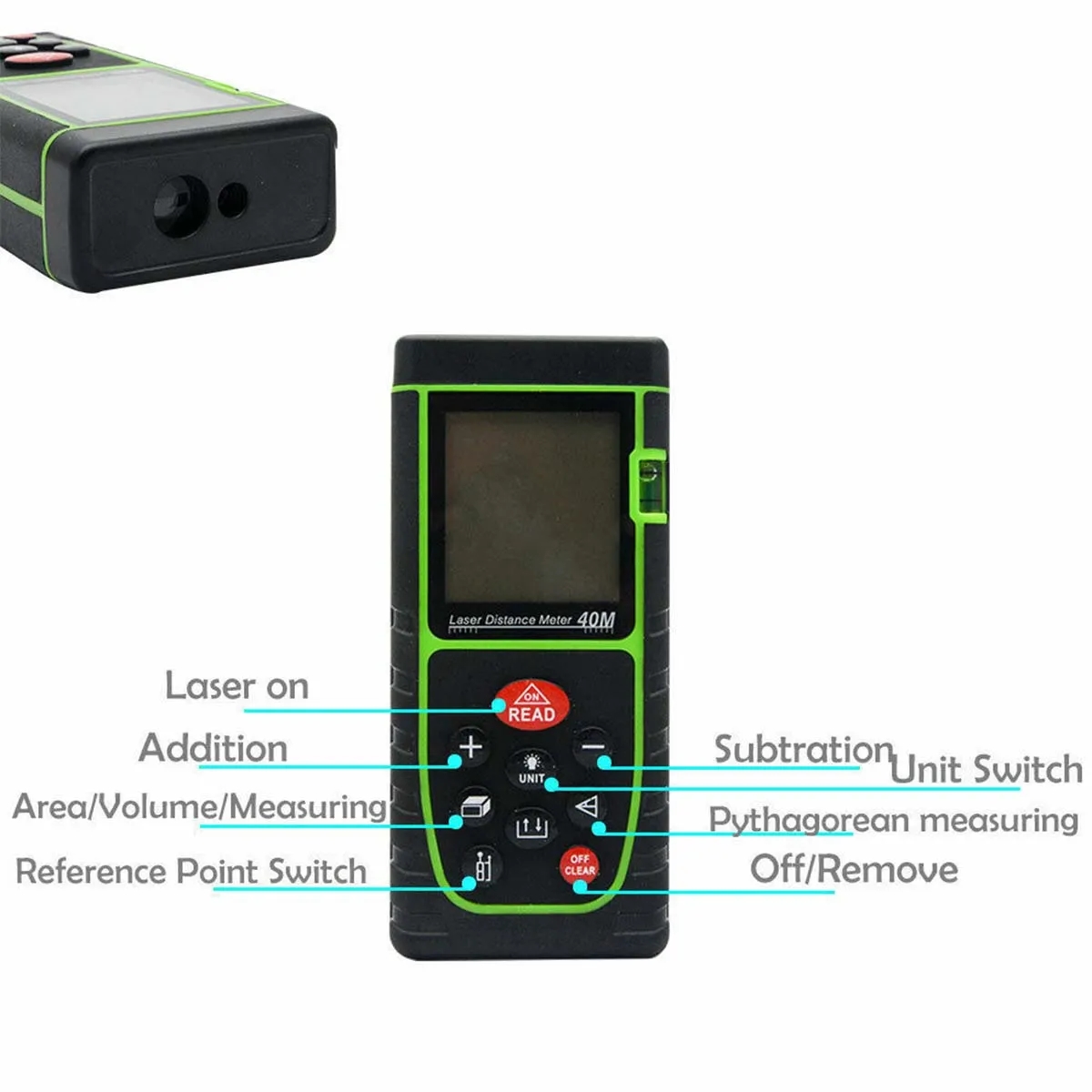 40/60/80/100M Laser Rangefinder Electronic Ruler 4