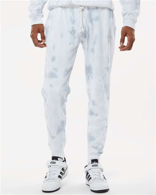 Unisex Tie-Dyed Fleece Joggers - 8884 10