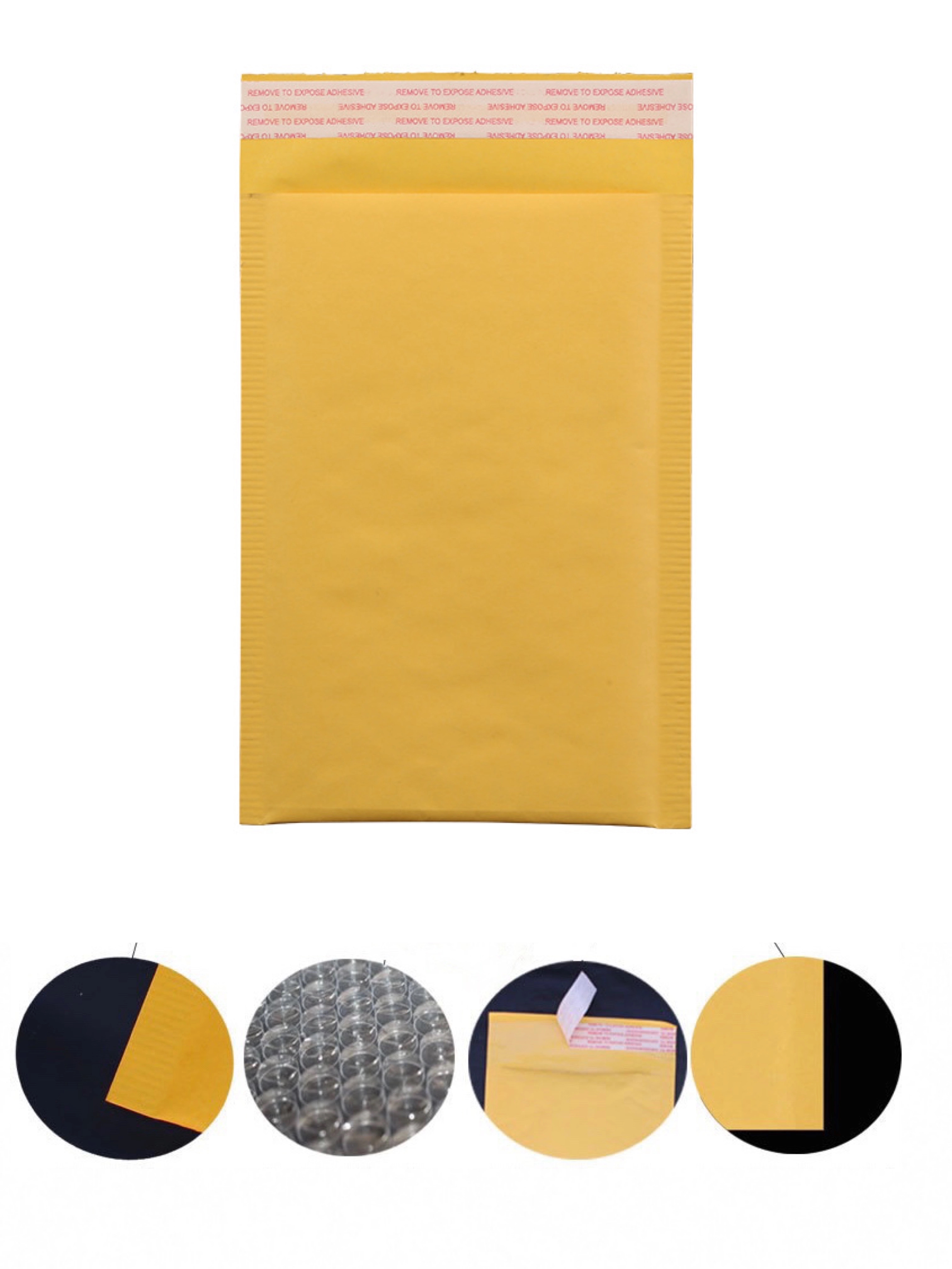 Custom Kraft Bubble Packaging Bag 2