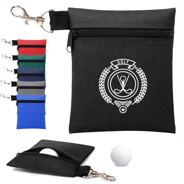 Nylon Golf Ball Tees Storage Waist Bag 8