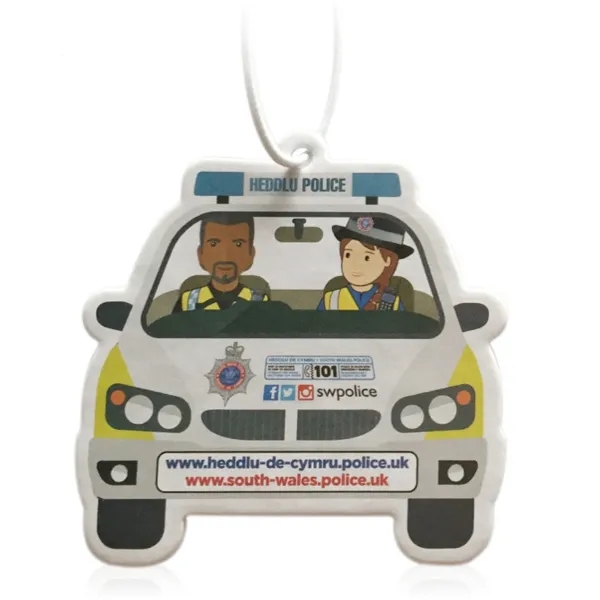 Custom Car Shaped Paper Air Freshener 4
