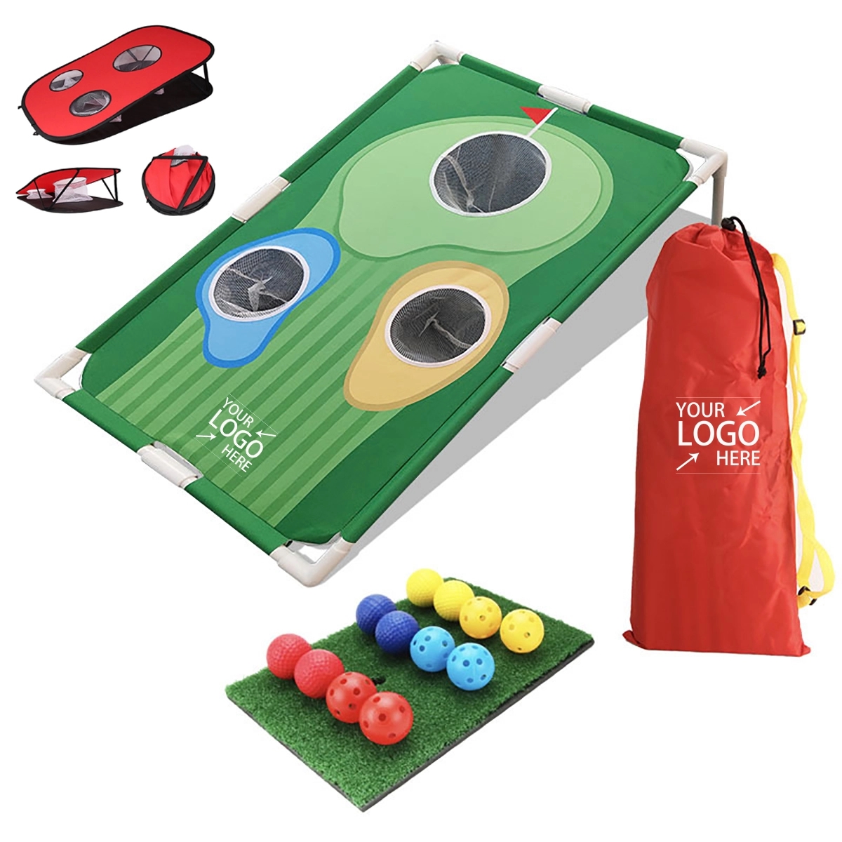Portable Backyard Golf Cornhole Game Set 3
