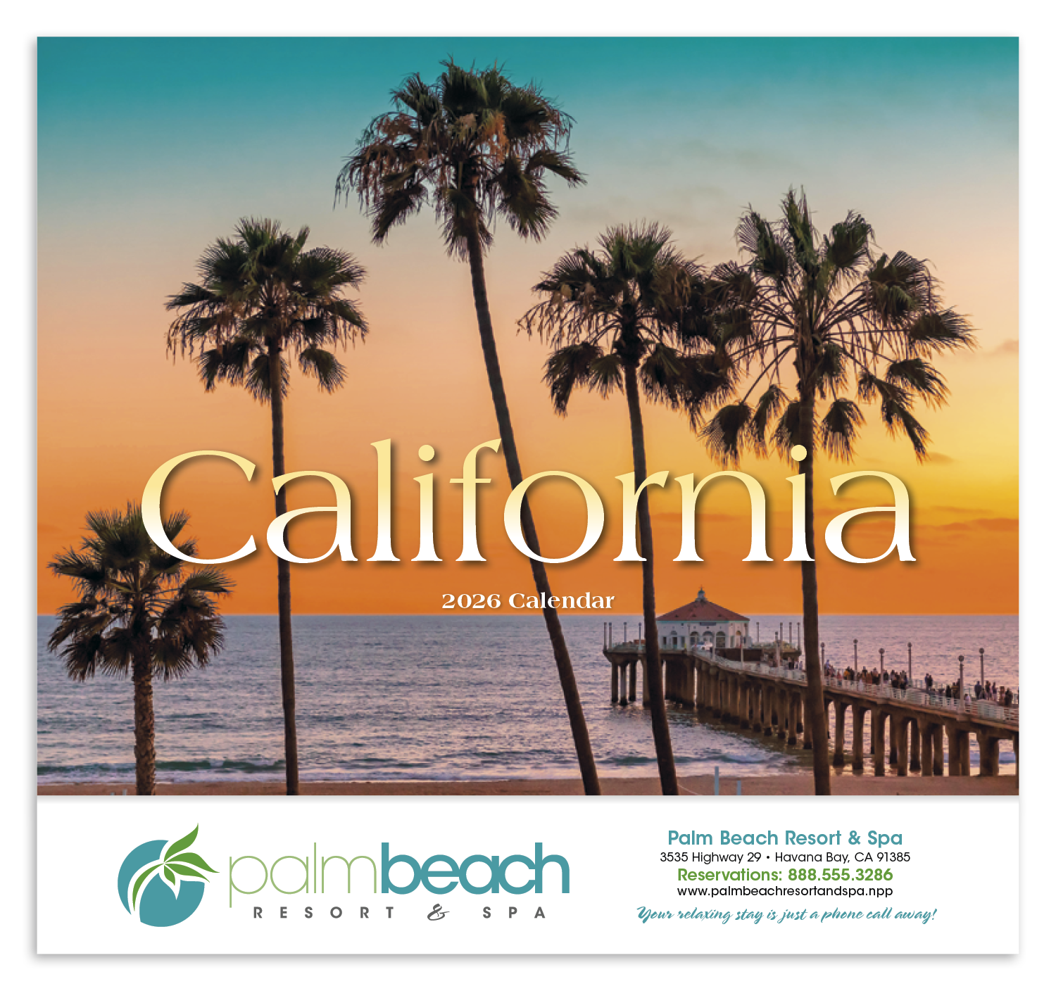 HotLine® Products California Appointment Calendar - Stapled 50