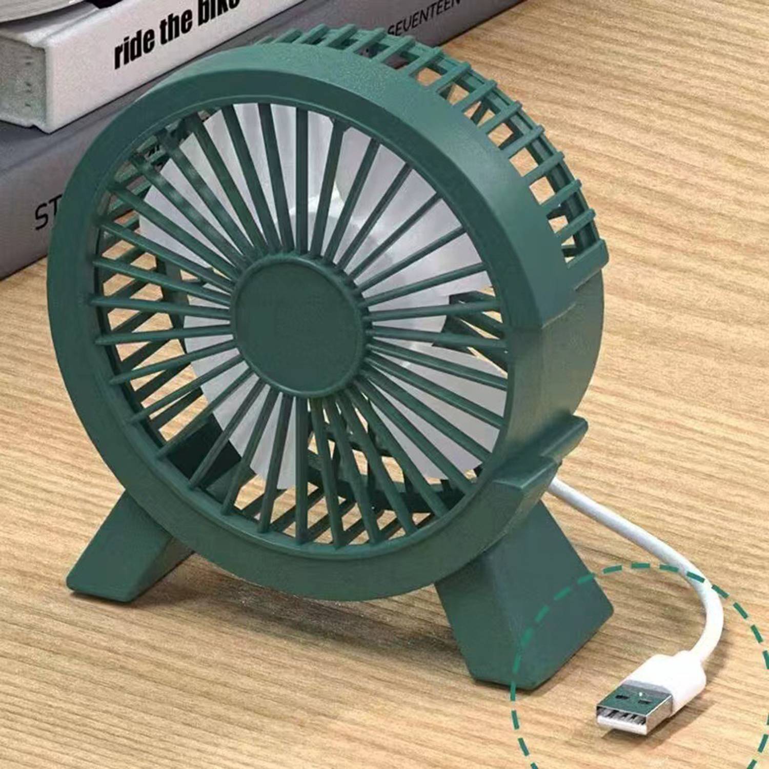 Portable USB Plug in Power Mini Desk Fan 2